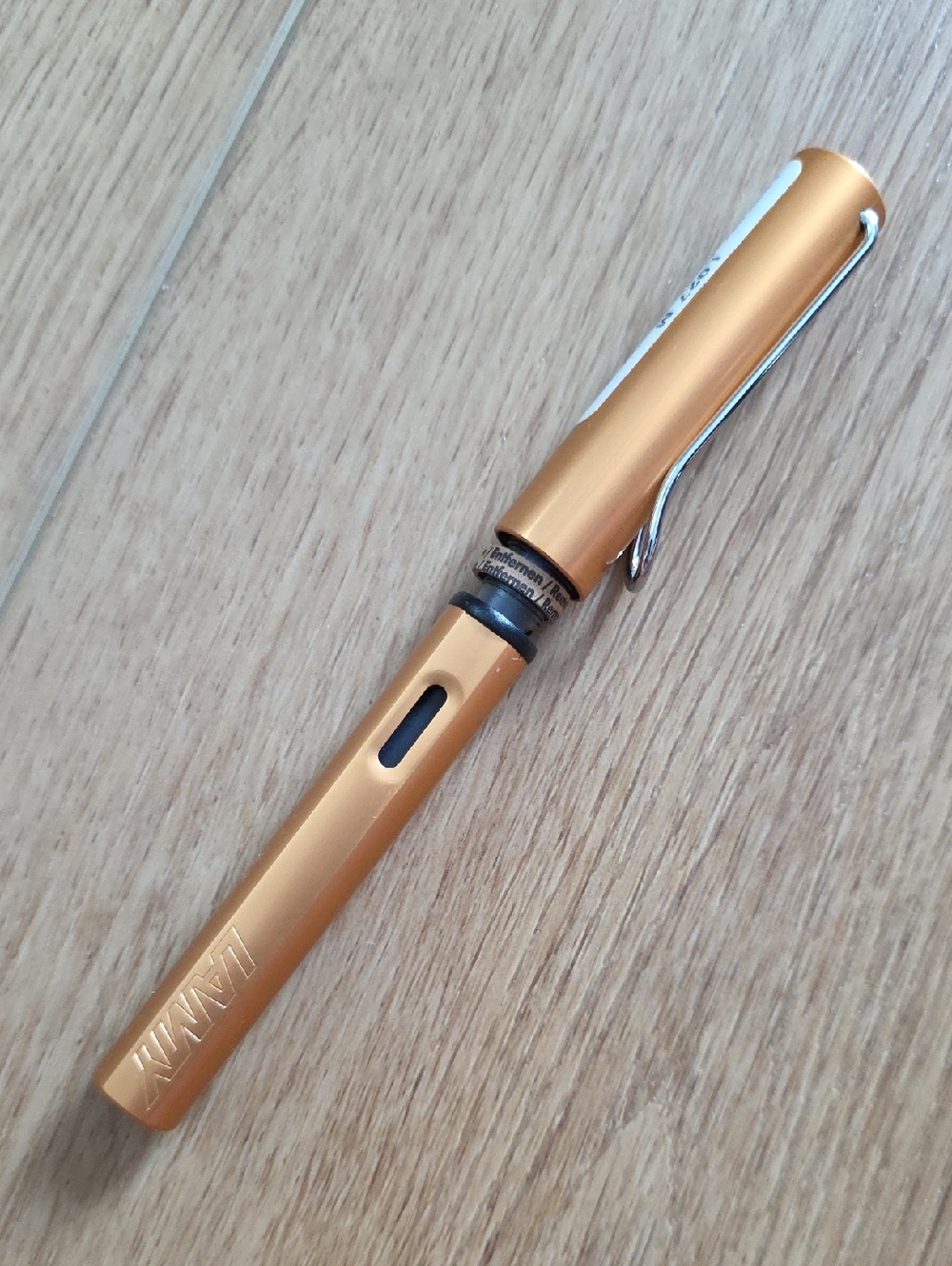 Lamy AL Star Fountain Pen In Bronze